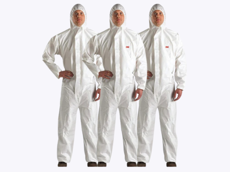 3 pack 3M Disposable Overalls